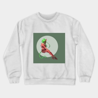 Demon girl Crewneck Sweatshirt